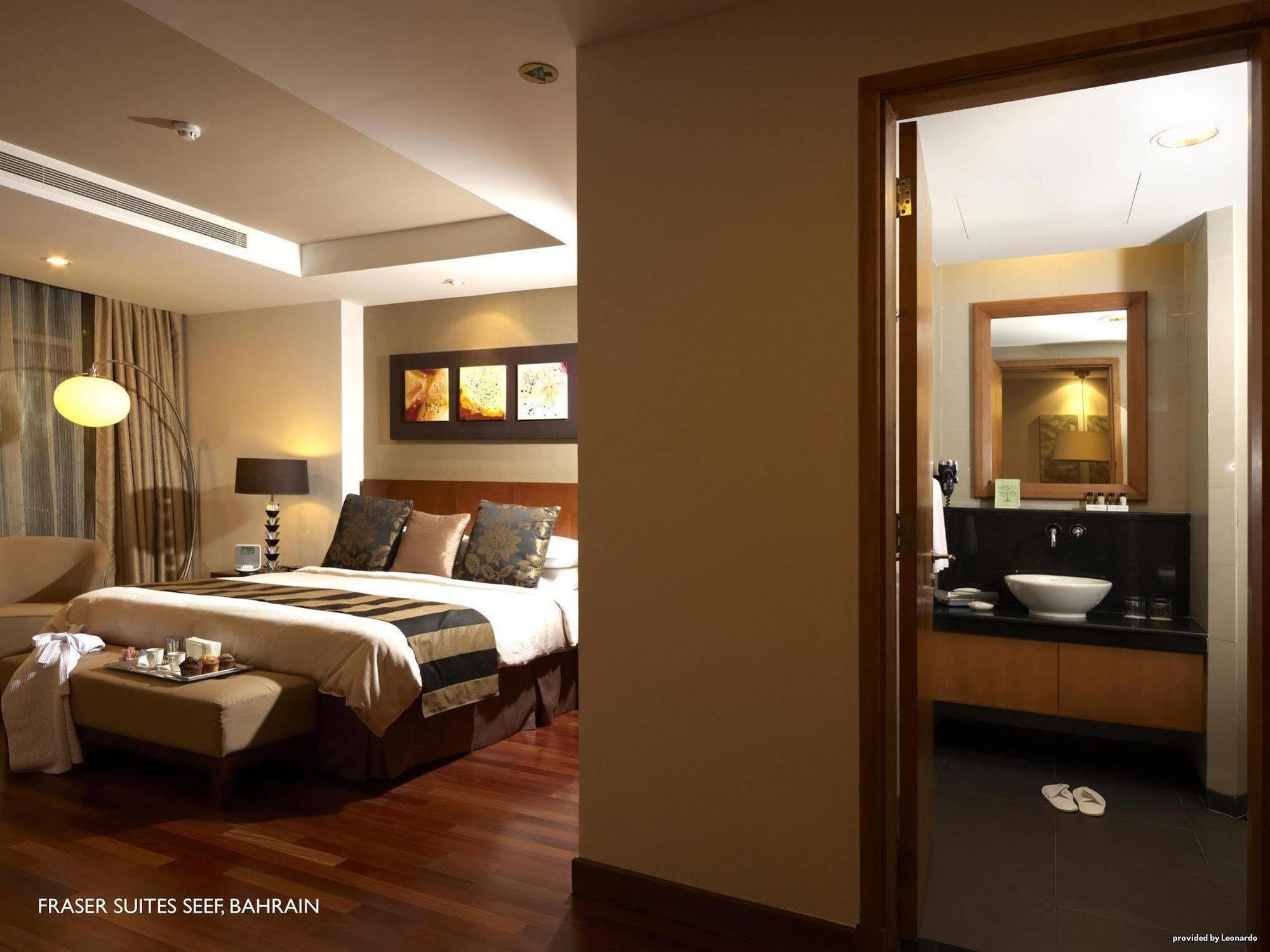 Fraser Suites Seef Bahrain Manama Ngoại thất bức ảnh A bedroom in Fraser Suites